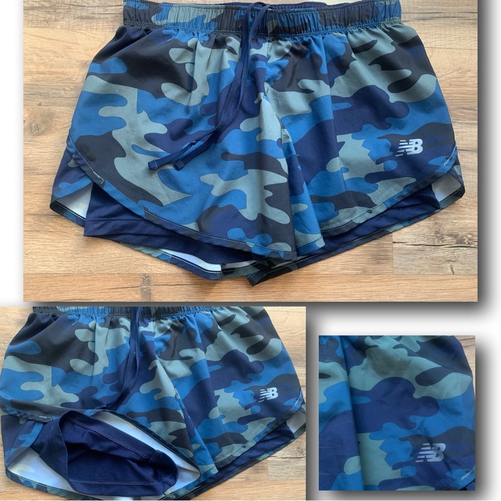 New Balance Camo Lined Shorts M EUC - Picture 8 of 8